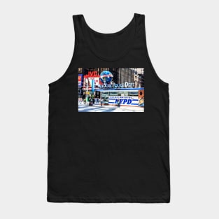 Times Square New York Police Dept Tank Top